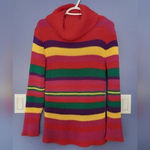 Striped rainbow cardigan